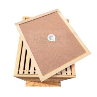 Entretapa de colmena de abejas