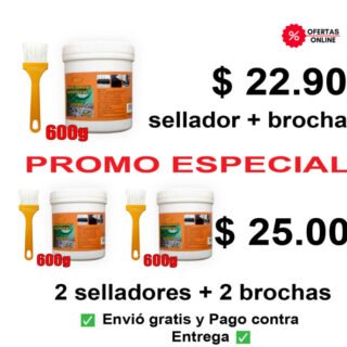 IMPERMEABILIZANTE TRANSPARENTE ENVASE DE 600G