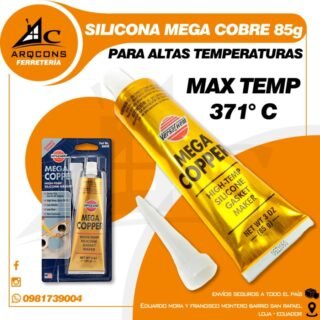SILICONA PARA ALTAS TEMPERATURAS