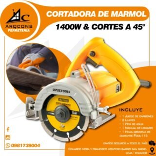 CORTADORA DE MARMOL 1400W