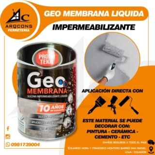 IMPERMEABILIZANTE - GEO MEMBRANA LIQUIDA