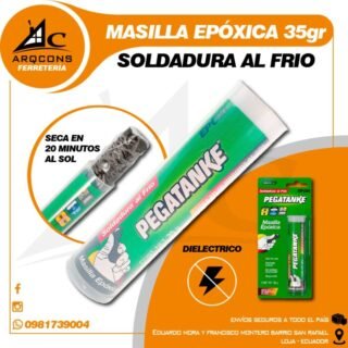Masilla epóxica 35gr soldadura al frio