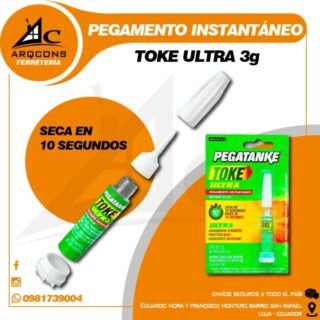 Pegamento instantáneo 3g