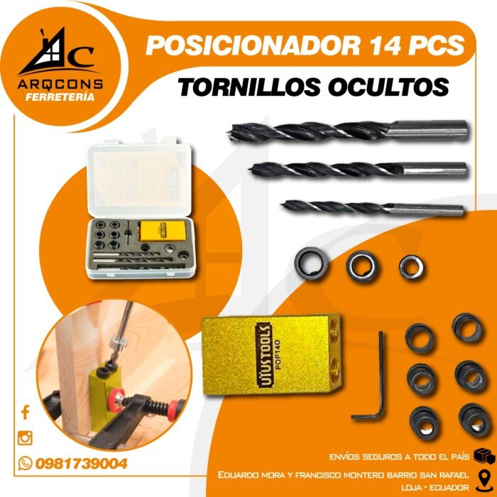 Guía de Taladro para Carpintería