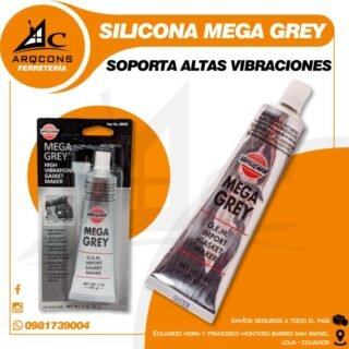 SILICONA MEGA GREY