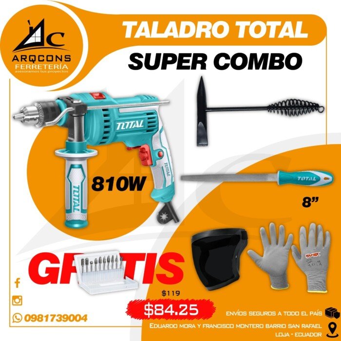 TALADRO TOTAL 810W - Image 2